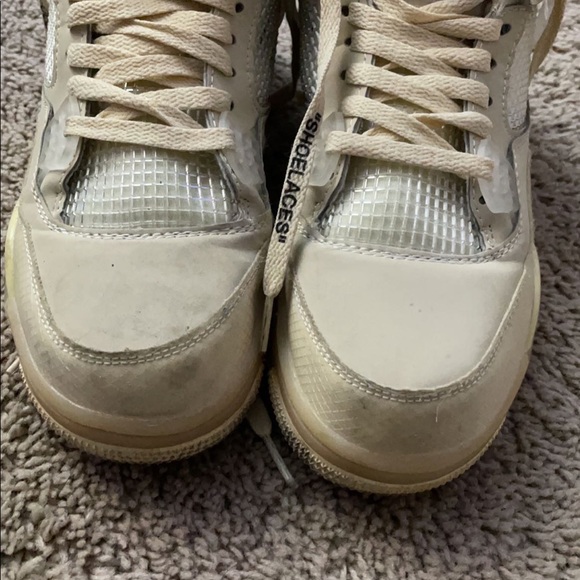 Jordan 4s off white main image 4